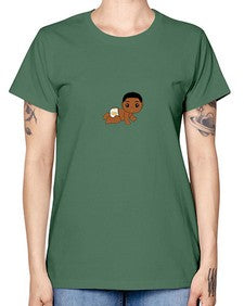 black baby boy 3# - black boys or men -  Missy T-Shirt