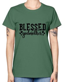 blessed godmother 103# - god parent -  Missy T-Shirt
