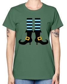 bluewitchlegs 47# - witch -  Missy T-Shirt