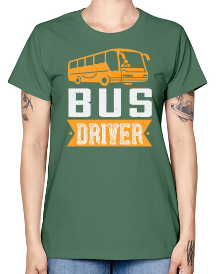 bus driver Style 641# - Bus Driver -  Missy T-Shirt