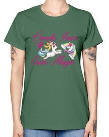 create your own magic 84# - unicorn -  Missy T-Shirt