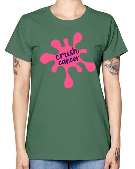 crush cancer Style 14# - breast cancer -  Missy T-Shirt