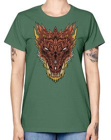 dragon 176# - dragon -  Missy T-Shirt