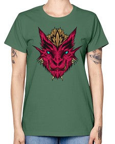 dragon 182# - dragon -  Missy T-Shirt