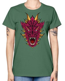 dragon 194# - dragon -  Missy T-Shirt