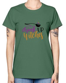 drink up witches 37# - witch -  Missy T-Shirt