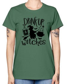 drink up witches 41# - witch -  Missy T-Shirt