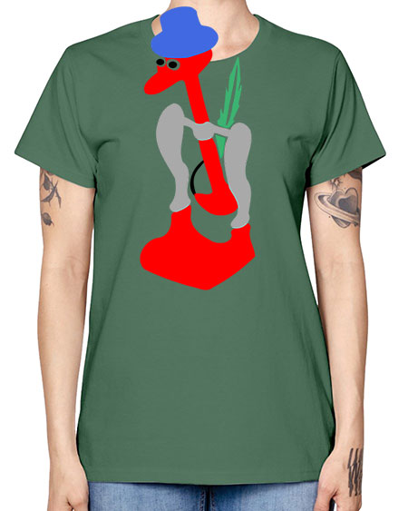 drinky bird 33# - birds -  Missy T-Shirt