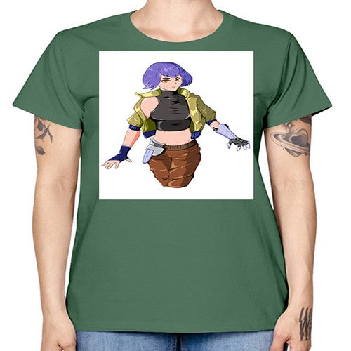 girl with gauntlet169# - anime -  Missy T-Shirt