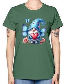 gnome with butterfly 01# - gnome -  Missy T-Shirt