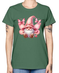 gnome with butterfly 02# - gnome -  Missy T-Shirt