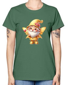 gnome with butterfly 05# - gnome -  Missy T-Shirt