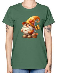 gnome with butterfly 09# - gnome -  Missy T-Shirt