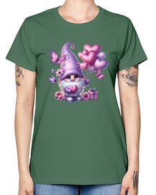 gnome with butterfly 19# - gnome -  Missy T-Shirt