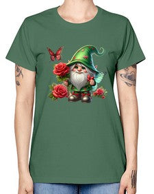 gnome with butterfly 26# - gnome -  Missy T-Shirt