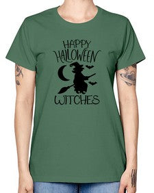 happy halloween witches 35# - witch -  Missy T-Shirt