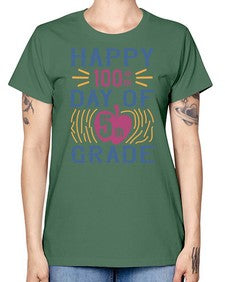 happy th day of fifth grade 250# - fifth grade -  Missy T-Shirt