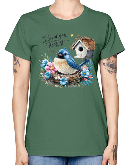 i loved you at your darkest 45# - birds -  Missy T-Shirt