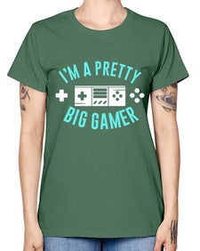 im a pretty big gamer 117# - video games -  Missy T-Shirt