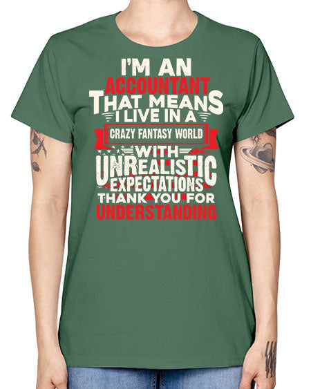 im an accountant 977# - accountant -  Missy T-Shirt