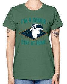 im gamer stay at home 119# - video games -  Missy T-Shirt