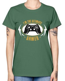 im the ultimate gamer 122# - video games -  Missy T-Shirt