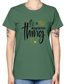 its a Capricorn thing 265# - capricorn -  Missy T-Shirt