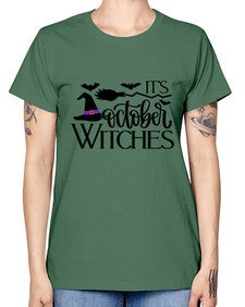 its october witches 34# - witch -  Missy T-Shirt