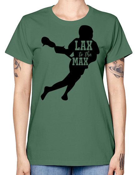 lax to the max 2# - lacrosse -  Missy T-Shirt