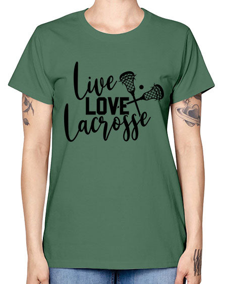 live.love 11# - lacrosse -  Missy T-Shirt