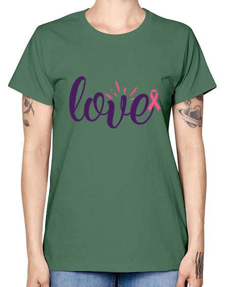 love Style 7# - breast cancer -  Missy T-Shirt