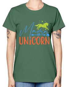 mama unicorn 297# - unicorn -  Missy T-Shirt