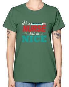 nurse nice 1186# - nurse -  Missy T-Shirt