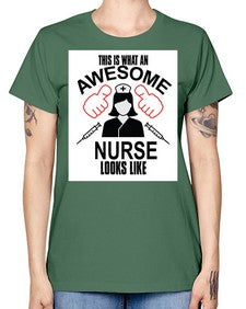 nurse tshirt 1218# - nurse -  Missy T-Shirt