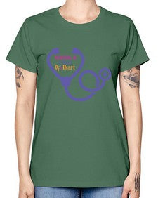 nursing is a work of heart Style 1266# - nurse -  Missy T-Shirt