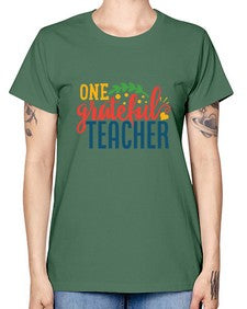 one grateful teacher Style 321# - teacher -  Missy T-Shirt