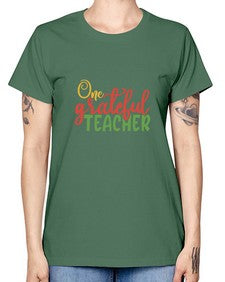 one grateful teacher Style 322# - teacher -  Missy T-Shirt