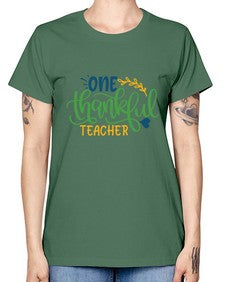 one thankful teacher Style 334# - teacher -  Missy T-Shirt