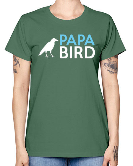 papa bird 65# - birds -  Missy T-Shirt