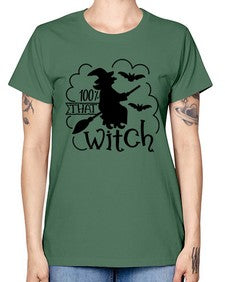 percent that witch 55# - witch -  Missy T-Shirt