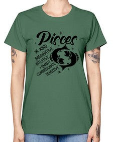 pisces 371# - pisces -  Missy T-Shirt