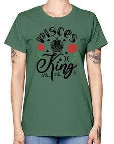 pisces king 375# - pisces -  Missy T-Shirt