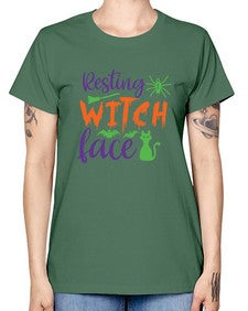 resting witch face 25# - witch -  Missy T-Shirt