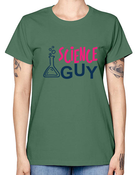 science guy 111# - general science -  Missy T-Shirt
