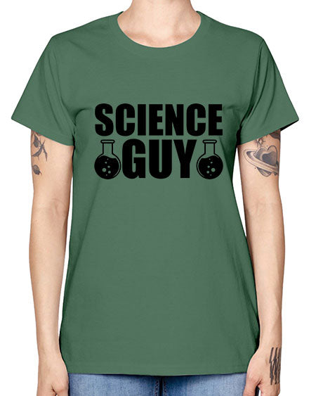 science guy 115# - general science -  Missy T-Shirt