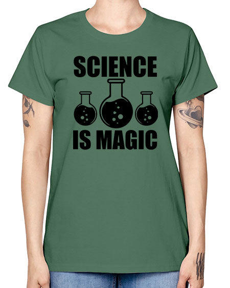 science is magic 94# - general science -  Missy T-Shirt