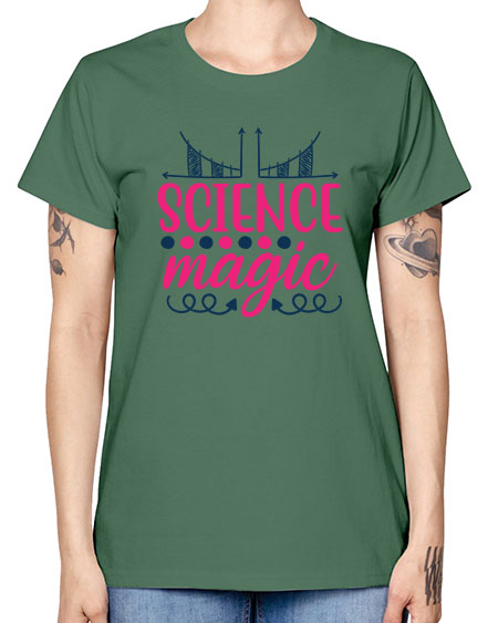 science magic 67# - general science -  Missy T-Shirt