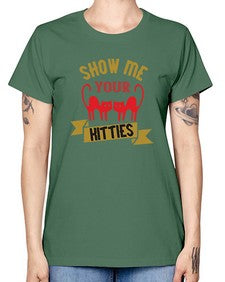 show me your kitties Style 115# - cats -  Missy T-Shirt