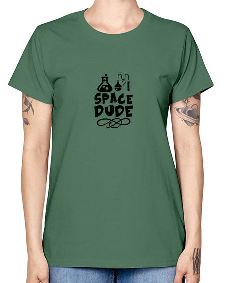 space dude 14# - space -  Missy T-Shirt