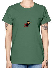 super kid 9# - black boys or men -  Missy T-Shirt